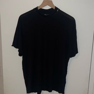 ASOS split neck detail t shirt